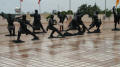 Statues Showing Martial Arts