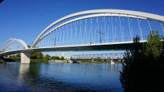 Rhine Pedestrian Bridge - Connecting France and Germany