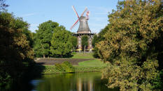Windmill Am Wall, Brement, Germany