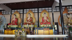 Inside Vietnam Pagoda