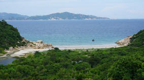 The Coast on The Way to Vinh Hy