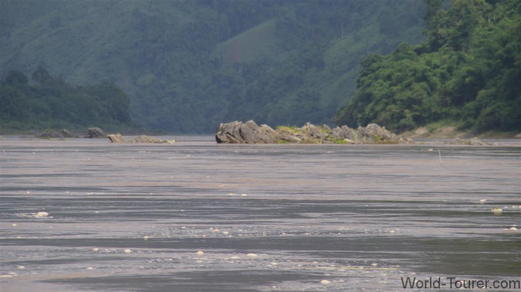 Mekong River Rocks