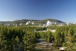 Steaming Yellowstone Park