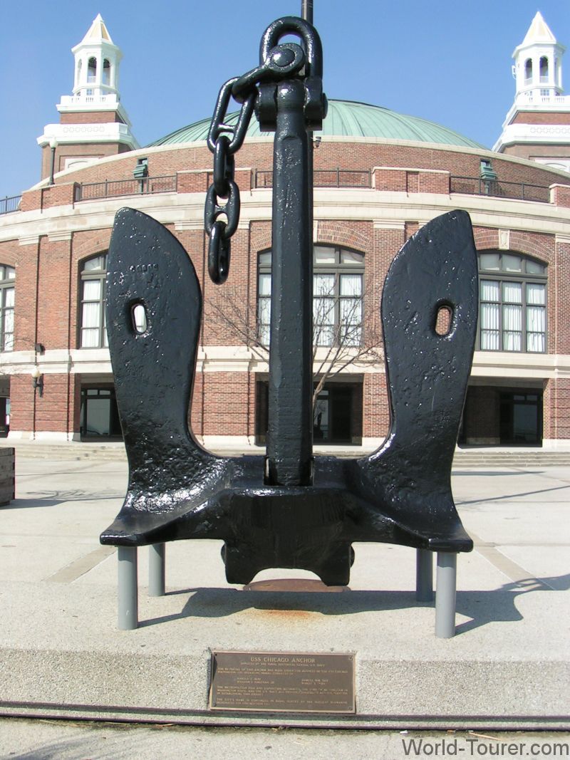 USS Chicago Anchor