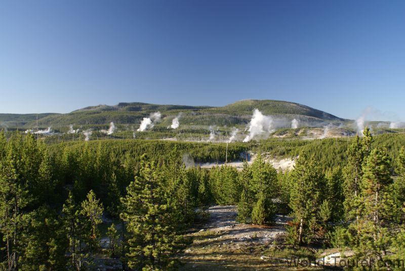 Steaming Yellowstone