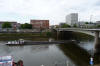 barge on weser river