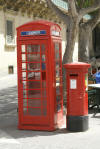 phone box and post box