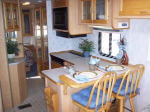 Kitchen Area in USA RV